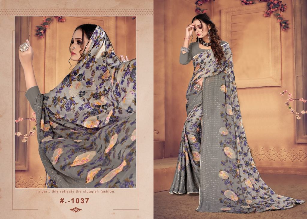 Alveera Casual Wear Sarees Catalog