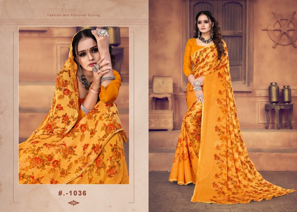 Alveera Casual Wear Sarees Catalog