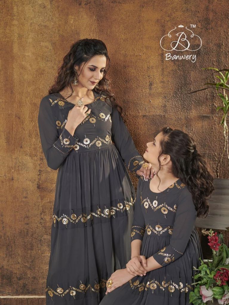 Banwery Me And Mom Vol 3 Designer Wholesale Gown Catalog
