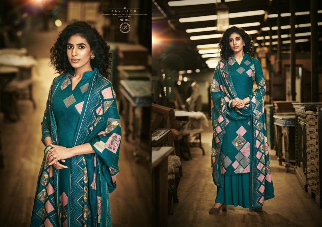 Belliza Dastoor Pashmina Dress Material