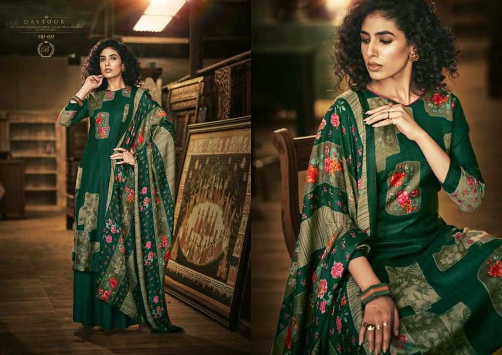 Belliza Dastoor Pashmina Dress Material