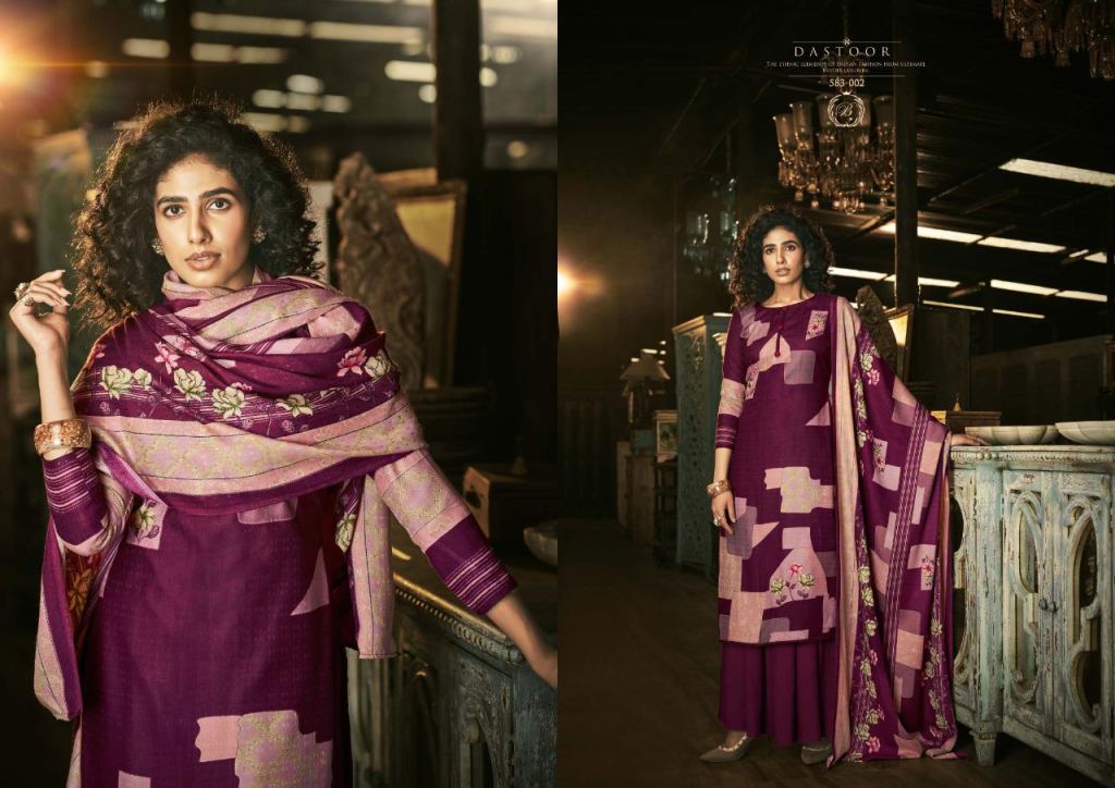 Belliza Dastoor Pashmina Dress Material