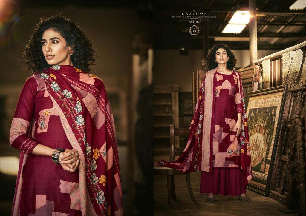 Belliza Dastoor Pashmina Dress Material
