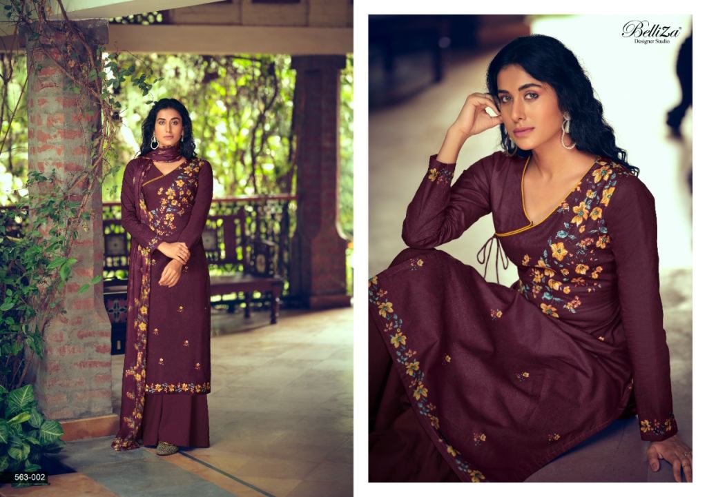 Belliza Nimisha Exclusive Pashmina Dress Material