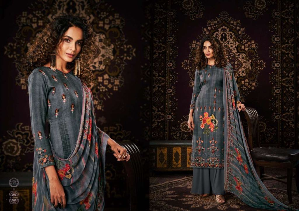 Belliza Noor Pure Pashmina Digital Wholesale Dress Material Catalog