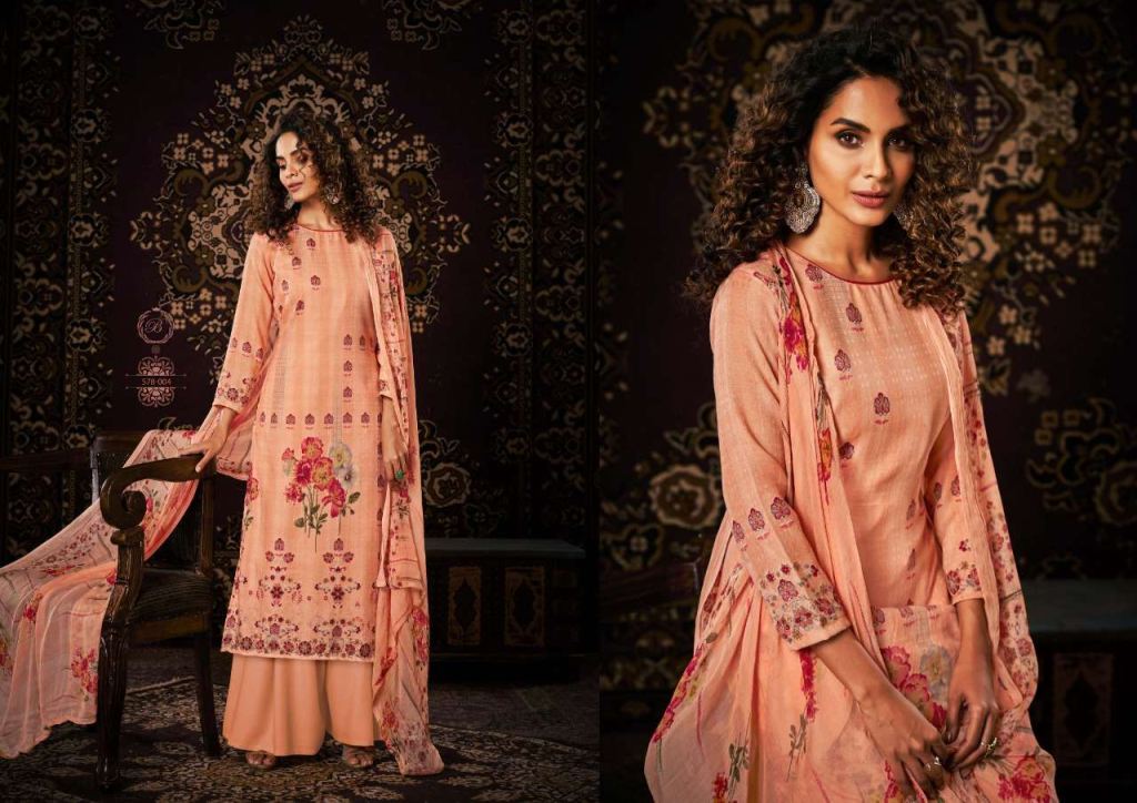 Belliza Noor Pure Pashmina Digital Wholesale Dress Material Catalog