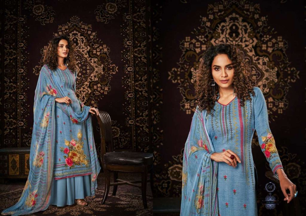 Belliza Noor Pure Pashmina Digital Wholesale Dress Material Catalog