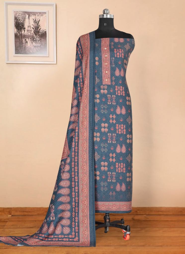 Bipson Digital Safari Dn.1551 Winter Pashmina Collection