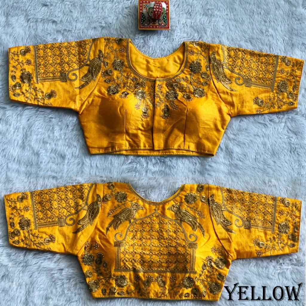 Chakali Phantom Silk Blouses Collection