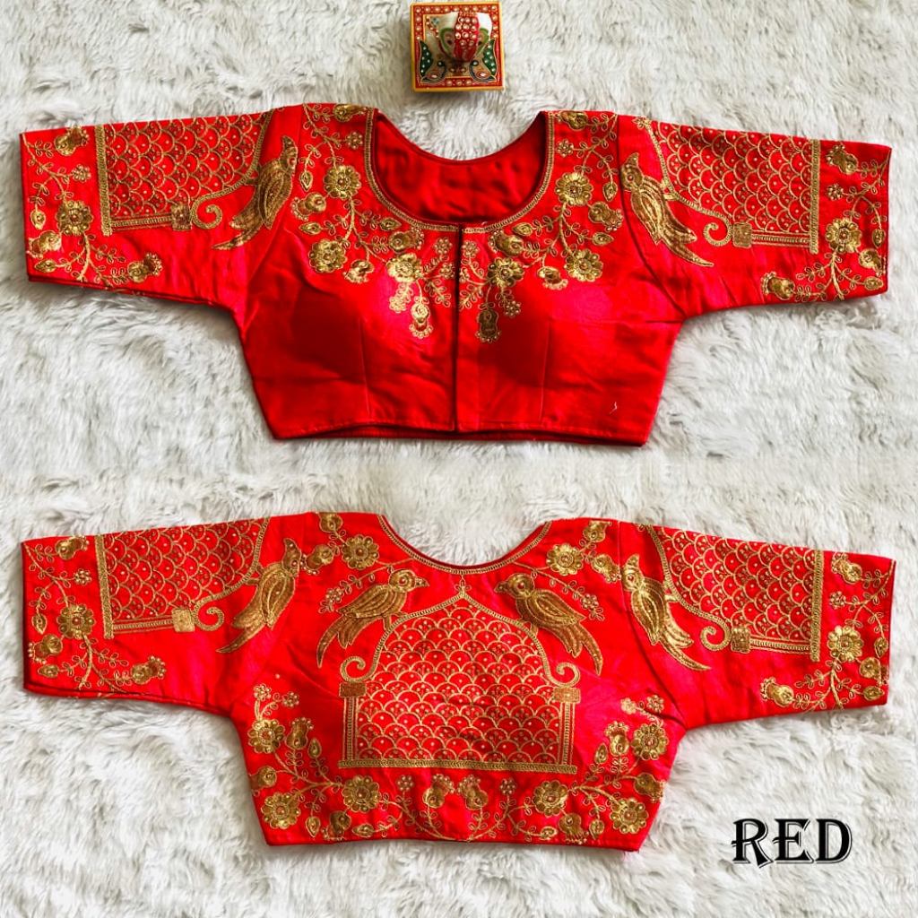 Chakali Phantom Silk Blouses Collection