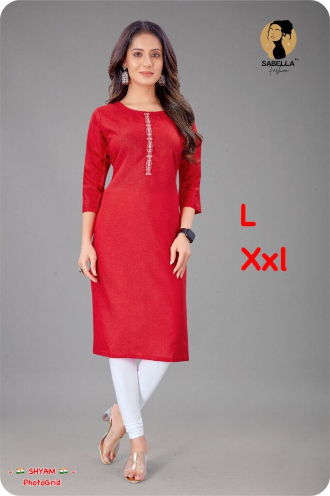 Couple Red Kurtis & Kurta Couple Trendy Stylish Combo Collection