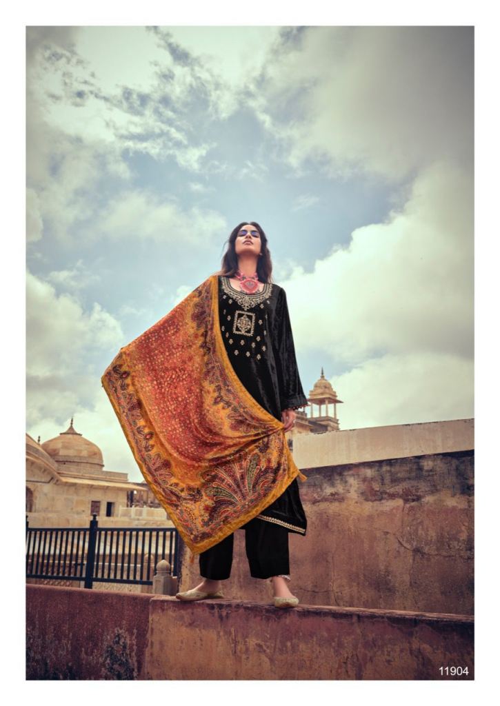 Deepsy Bindiya Winter Wear Velvet Designer Salwar Kameez Catalog