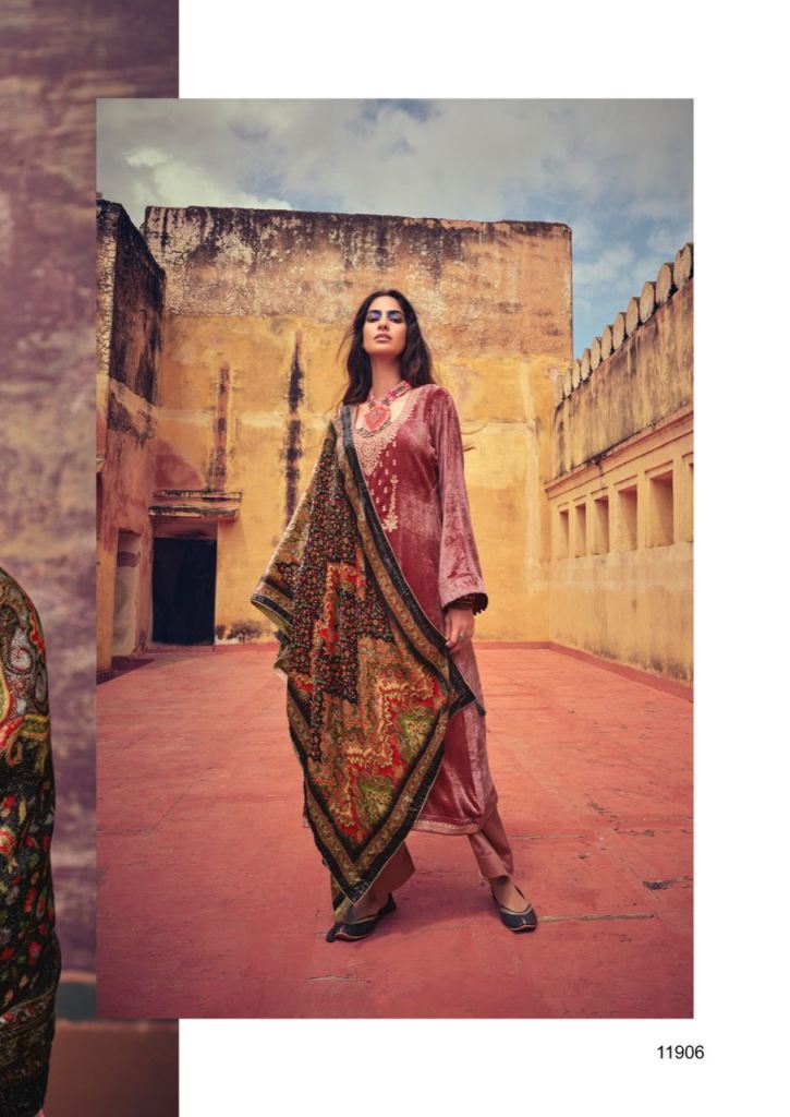 Deepsy Bindiya Winter Wear Velvet Designer Salwar Kameez Catalog