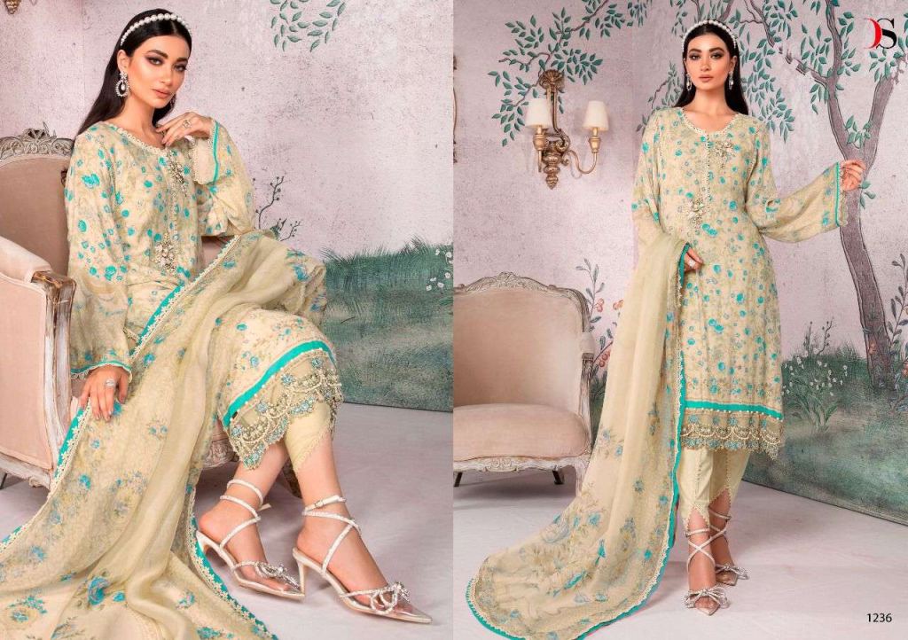 Deepsy Maria B Pashmina Designer Pakistani Salwar Suits Catalog