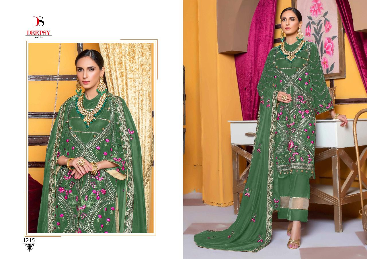 Deepsy Merakish Velvet Wear Pakistani Salwar Kameez Catalog