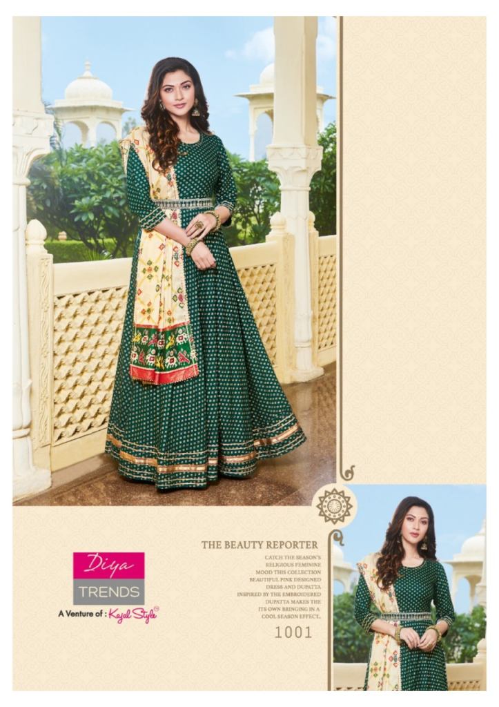 Diya Trends Festival Tadka Vol 1 Designer Festive Wear Readymade Catalog