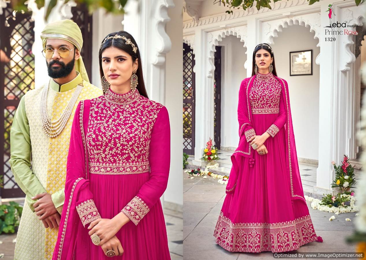 Eba Prime Rose Vol 3 Georgette Wear Designer Salwar Kameez Catalog