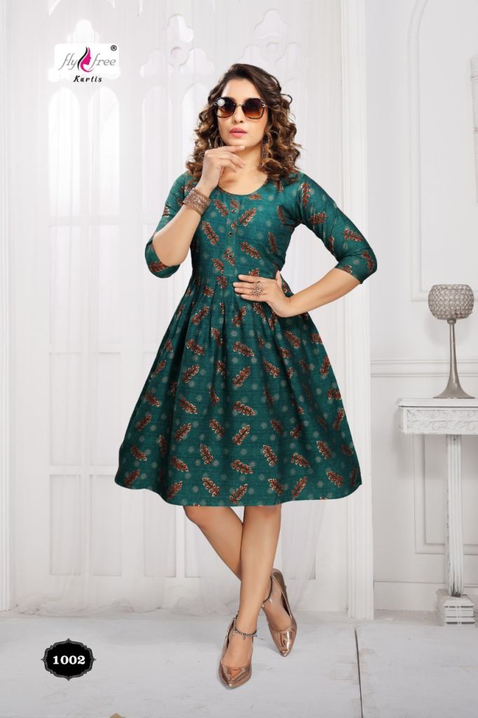 Fly Free Kannur Vol 3 Latest Designer Kurti Catalog