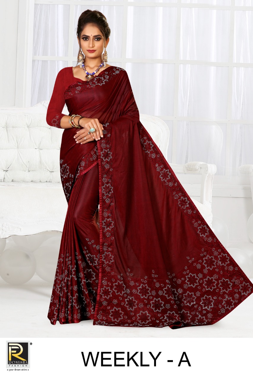 Ranjna Weekly Siroski Diamond Exclusive Collection Wholesale Shop