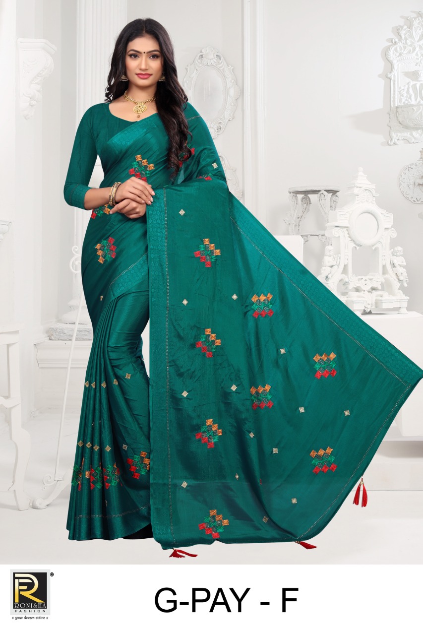 Ranjna G-pay Fancy Work Siroski Diamond Exclusive Collection