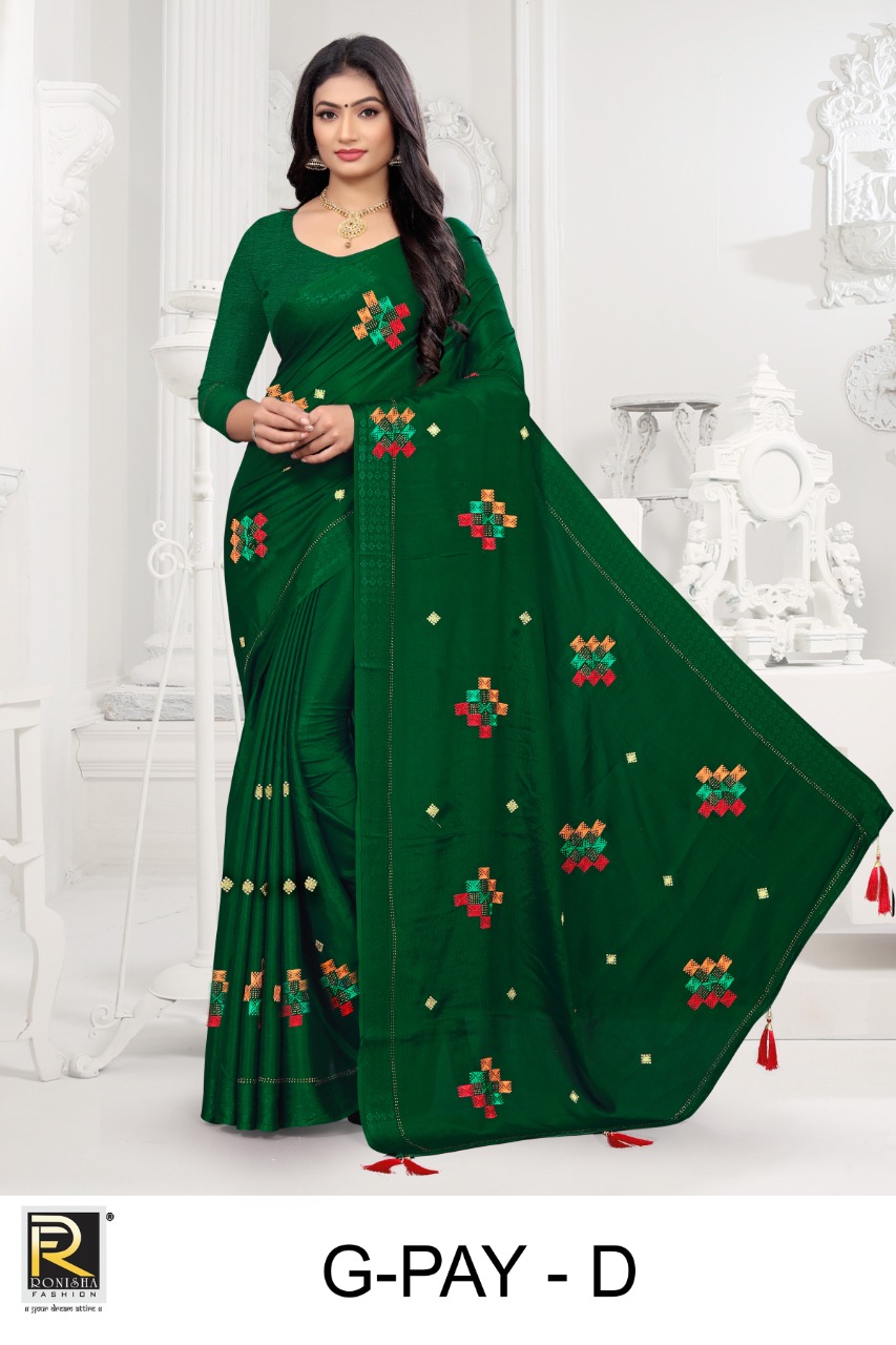Ranjna G-pay Fancy Work Siroski Diamond Exclusive Collection