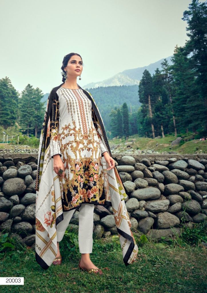 Ishaal Gulmohar Vol 20 Lawn Cotton Dress Material Catalog