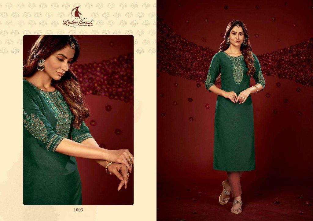 Ladies Flavour Ragini Designer Kurtis Embroidery Kurtis Catalog