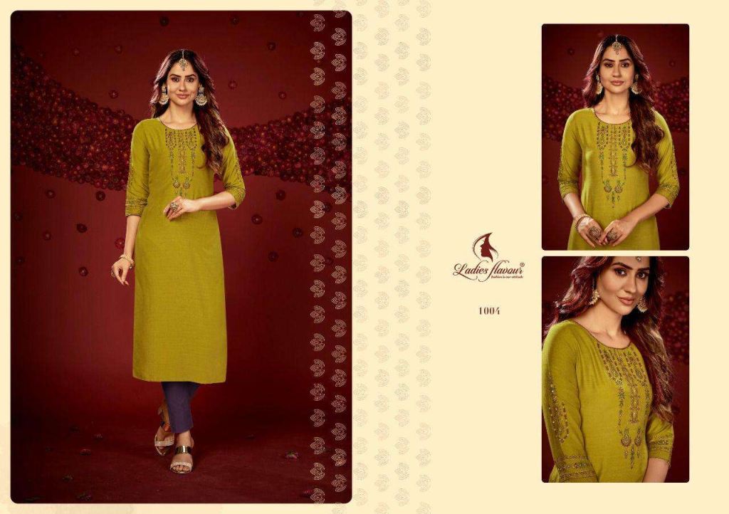 Ladies Flavour Ragini Designer Kurtis Embroidery Kurtis Catalog
