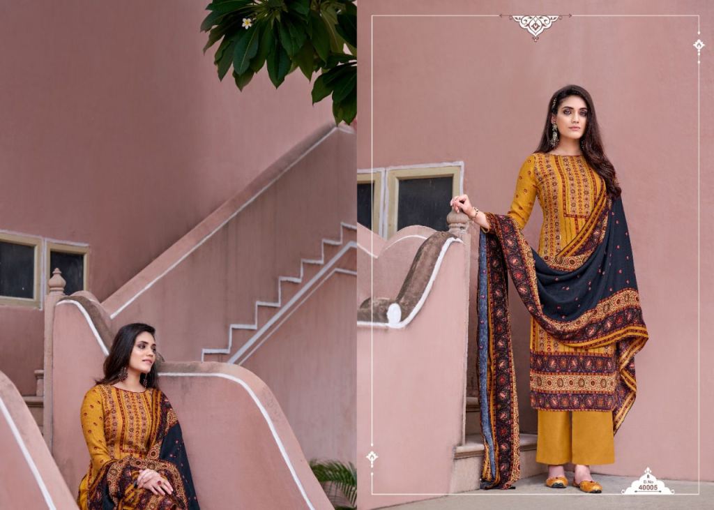 Noor Winter Pashmina Dress Material Catalog