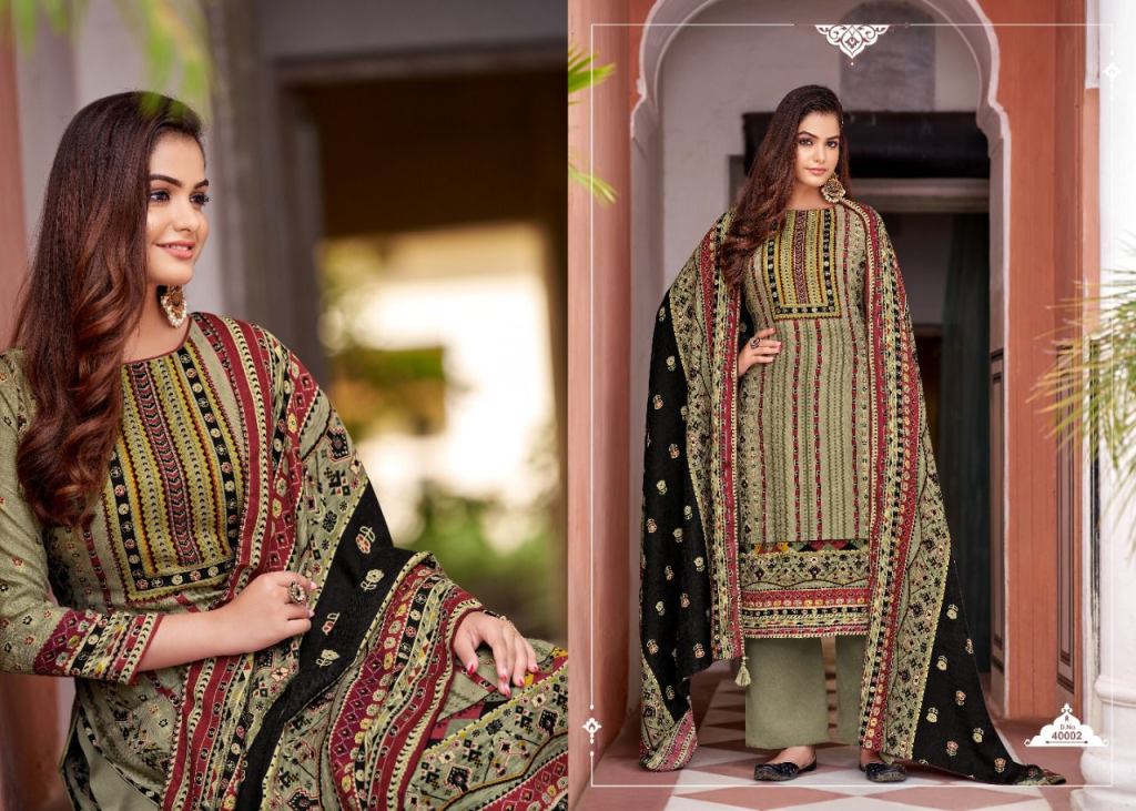 Noor Winter Pashmina Dress Material Catalog