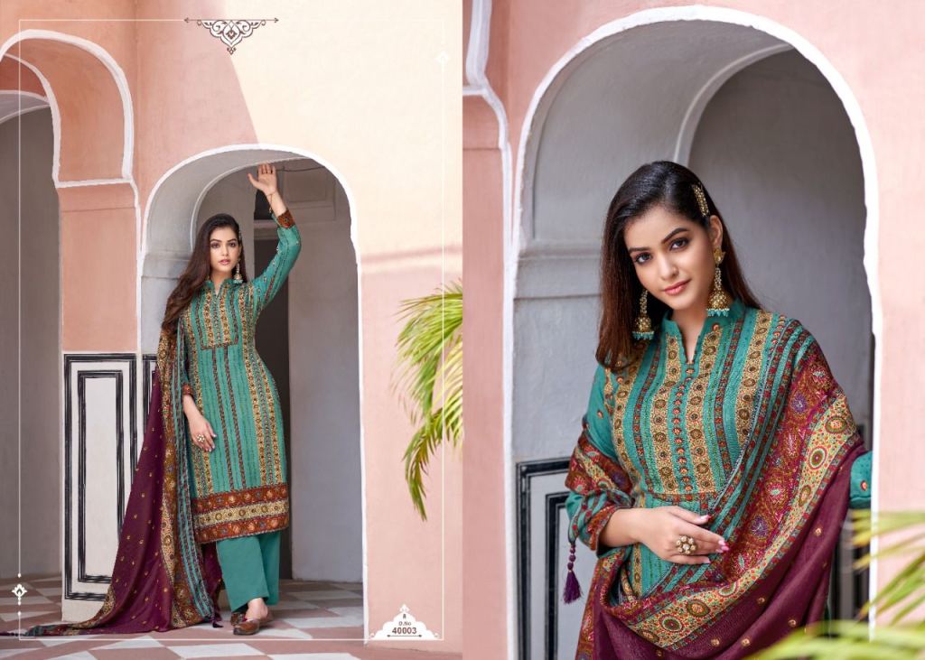 Noor Winter Pashmina Dress Material Catalog
