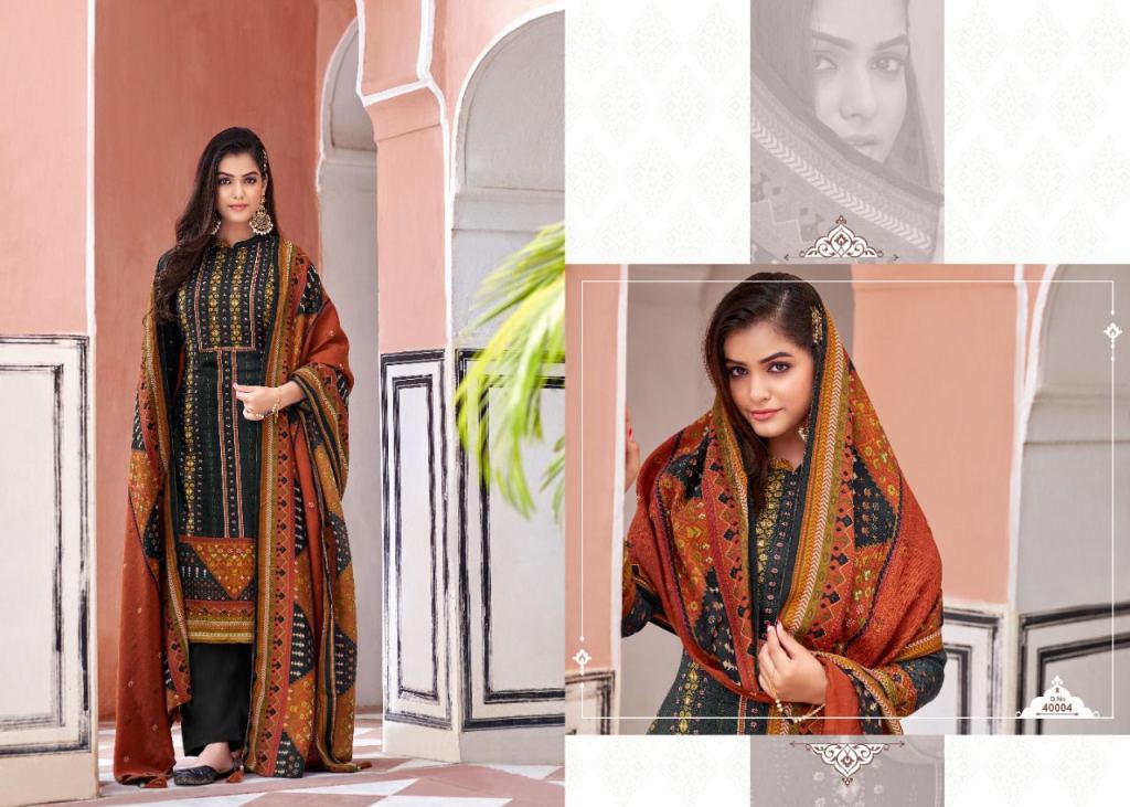 Noor Winter Pashmina Dress Material Catalog