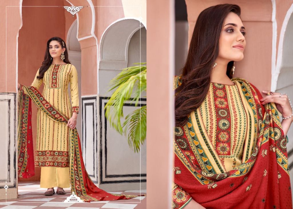 Noor Winter Pashmina Dress Material Catalog