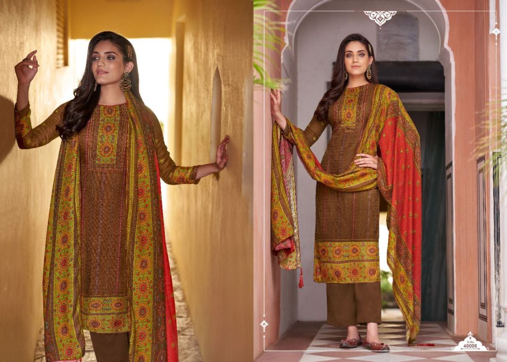 Noor Winter Pashmina Dress Material Catalog
