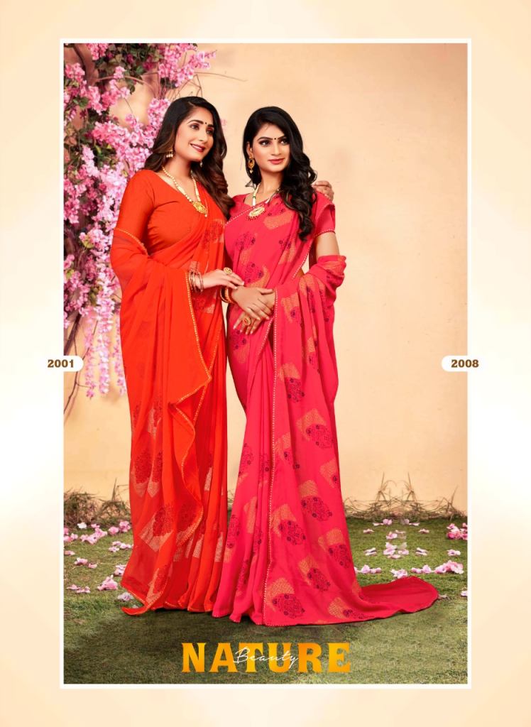 Paheli Casual Wear Printed Sarees Catalog