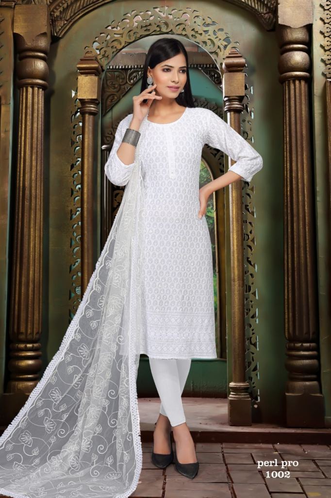 Premnath Pearl Pro Festive Wear Sequence Kurti With Dupatta Catalog