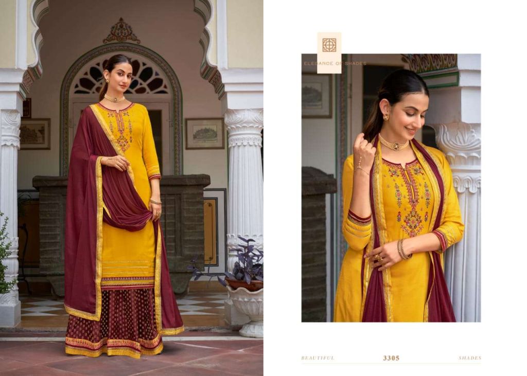 Rangoon Apsara Vol 6 Heavy Rayon Work Readymade Catalog