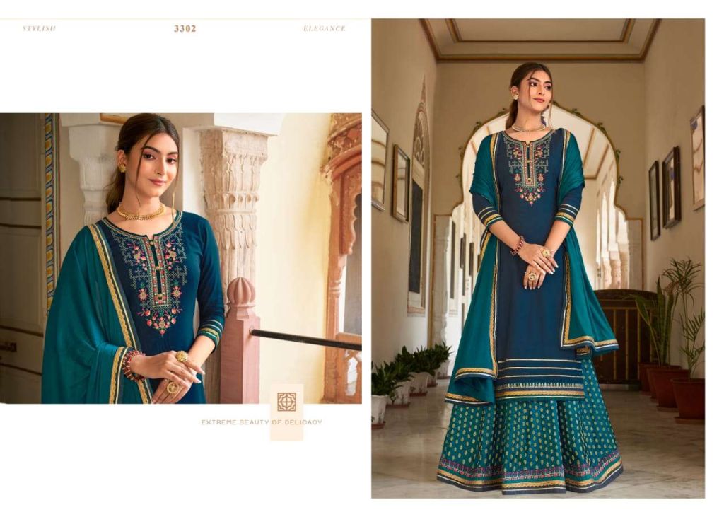 Rangoon Apsara Vol 6 Heavy Rayon Work Readymade Catalog