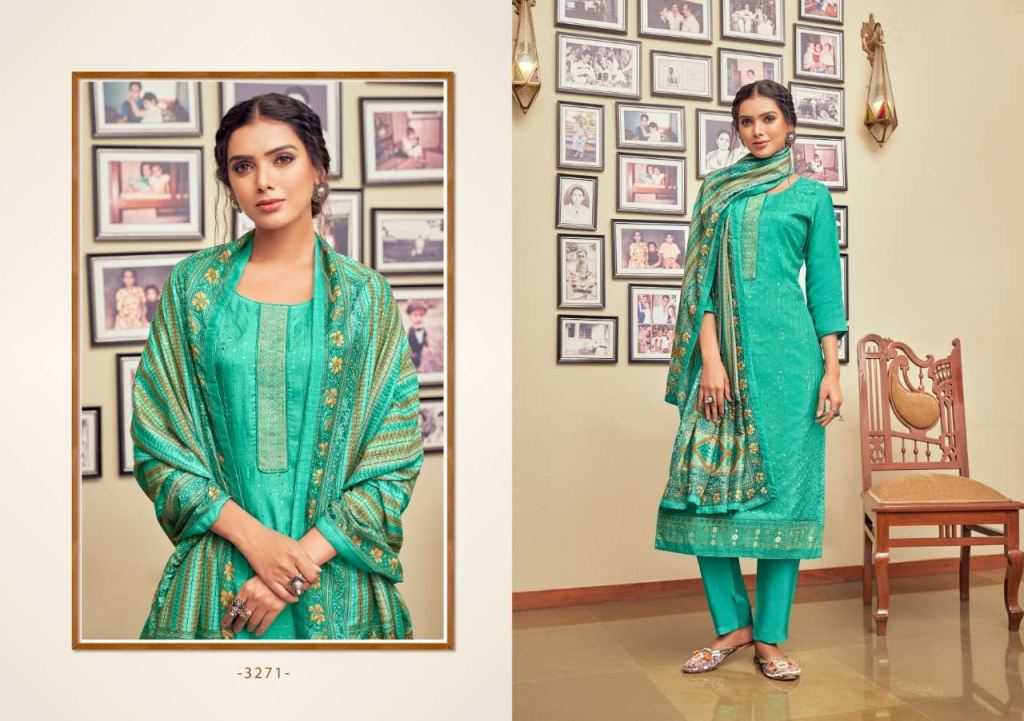 Rangoon Avirat Pure Viscos Upada Silk Readmade Designer Dress Material Catalog