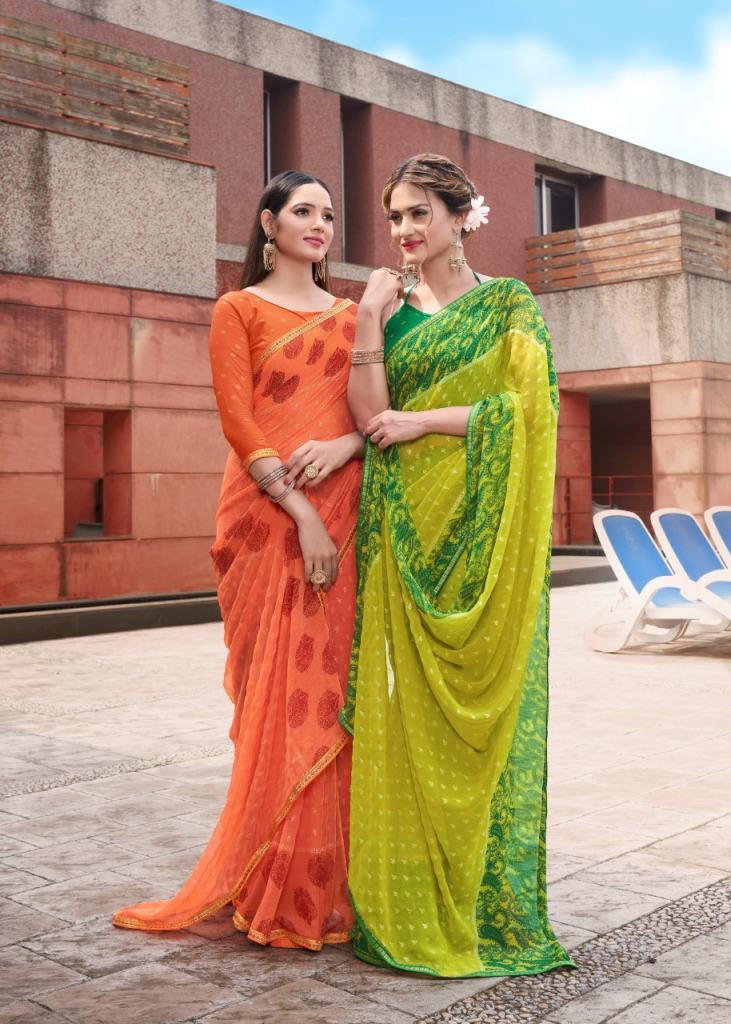 Samaria Fancy Casual Wear Printed Wholesale Sarees Catalog