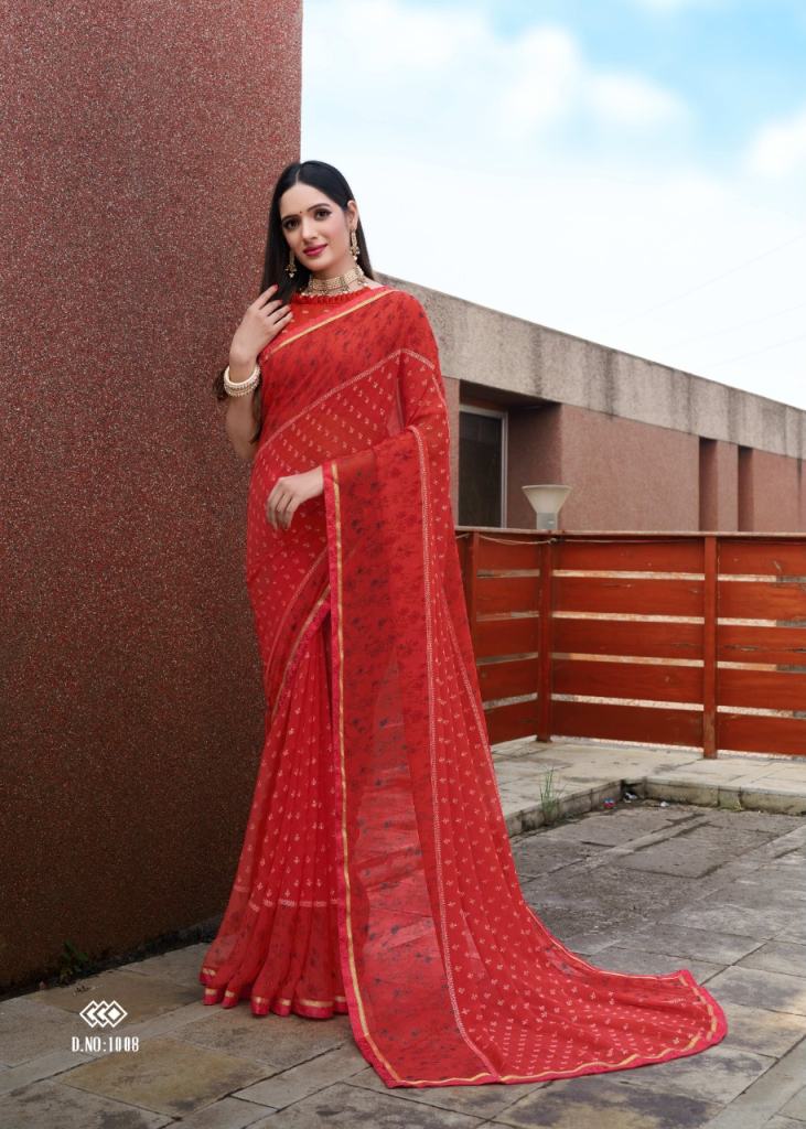 Samaria Fancy Casual Wear Printed Wholesale Sarees Catalog