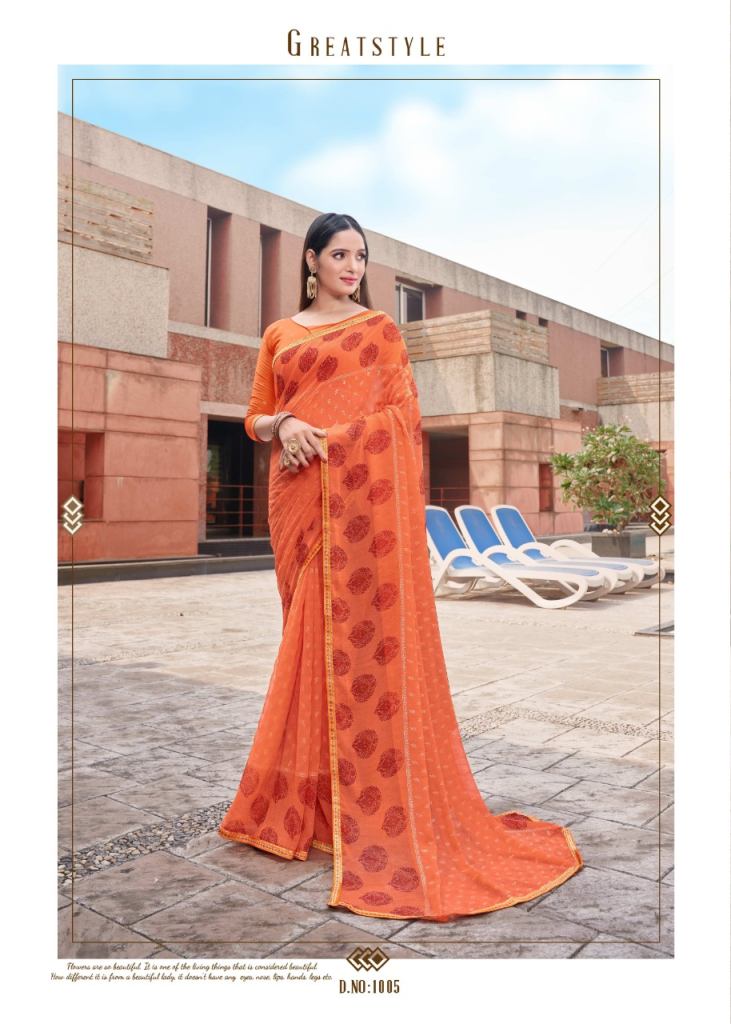 Samaria Fancy Casual Wear Printed Wholesale Sarees Catalog