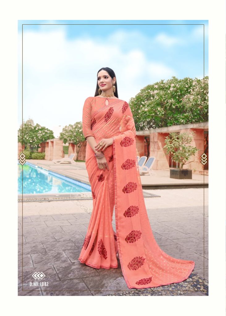 Samaria Fancy Casual Wear Printed Wholesale Sarees Catalog