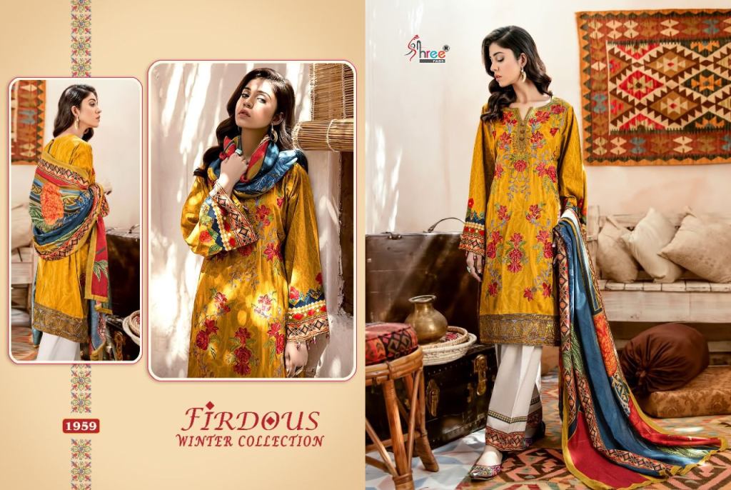 Shree Firdous Winter Collection Pakistani Salwar Kameez Catalog