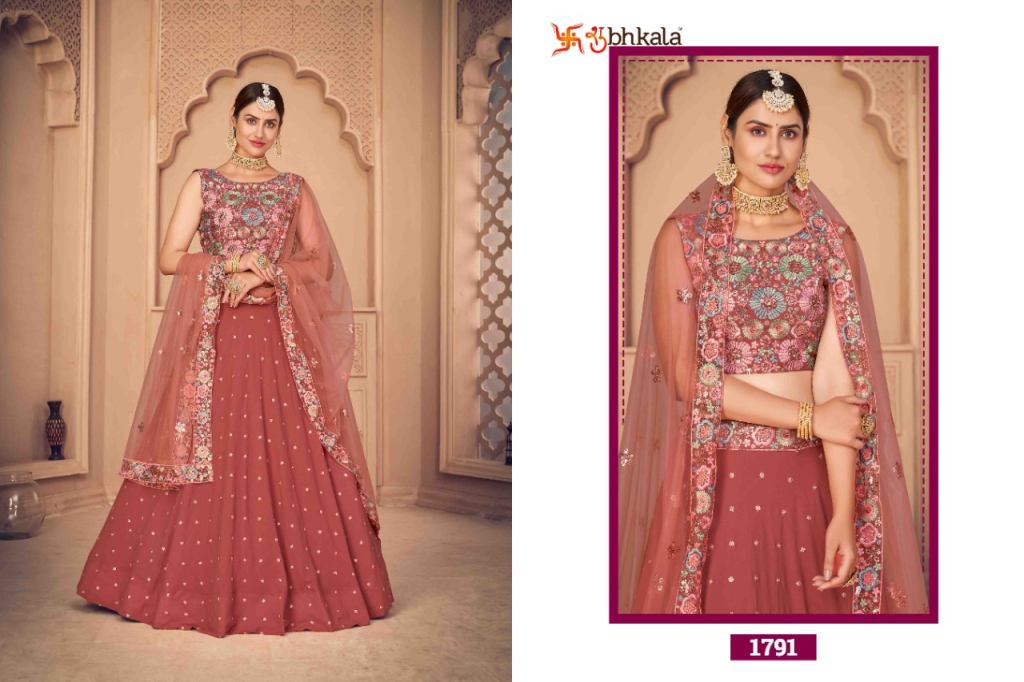 Shubhkala Girly Vol 21 Exclusive Embroidered Semi Stitched Wholesale Lehenga Choli Collection