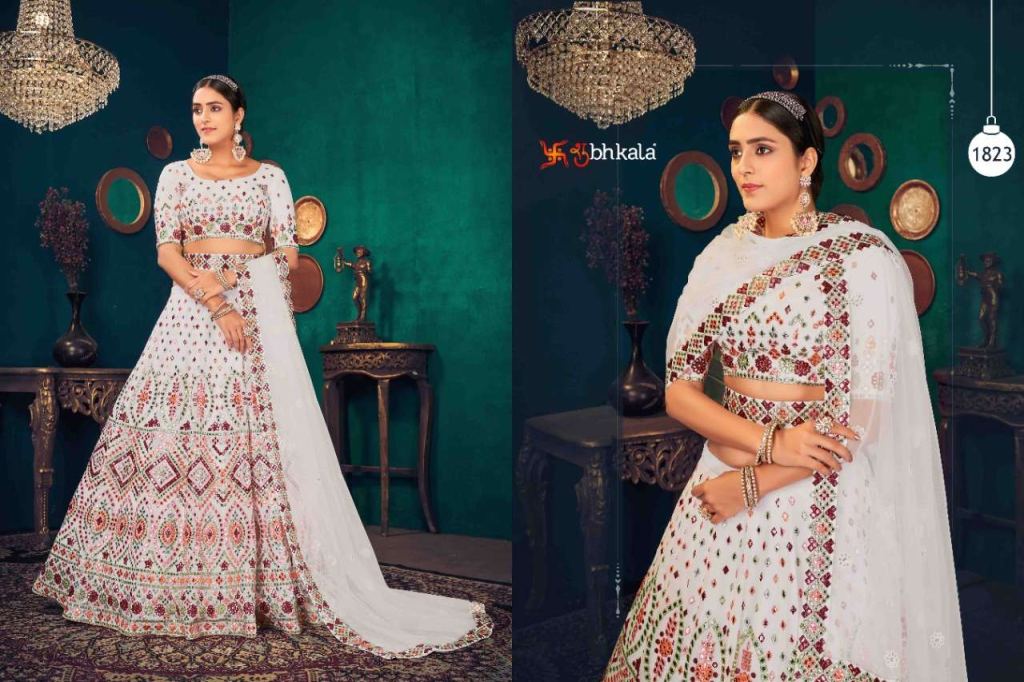 Shubhkala Guldasta Vol-9 Exclusive Bridal Embroidered Semi Stitched Lehenga Choli Collection