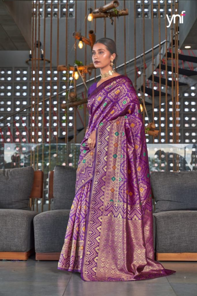 Ynf Akhand Occasion Wear Poly Silk Wholesale Saree Catalog