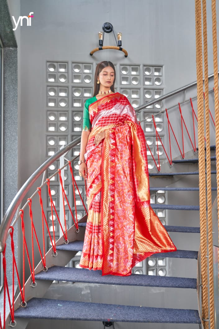 Ynf Celeb Party Wear Art Silk Wholesale Saree Catalog