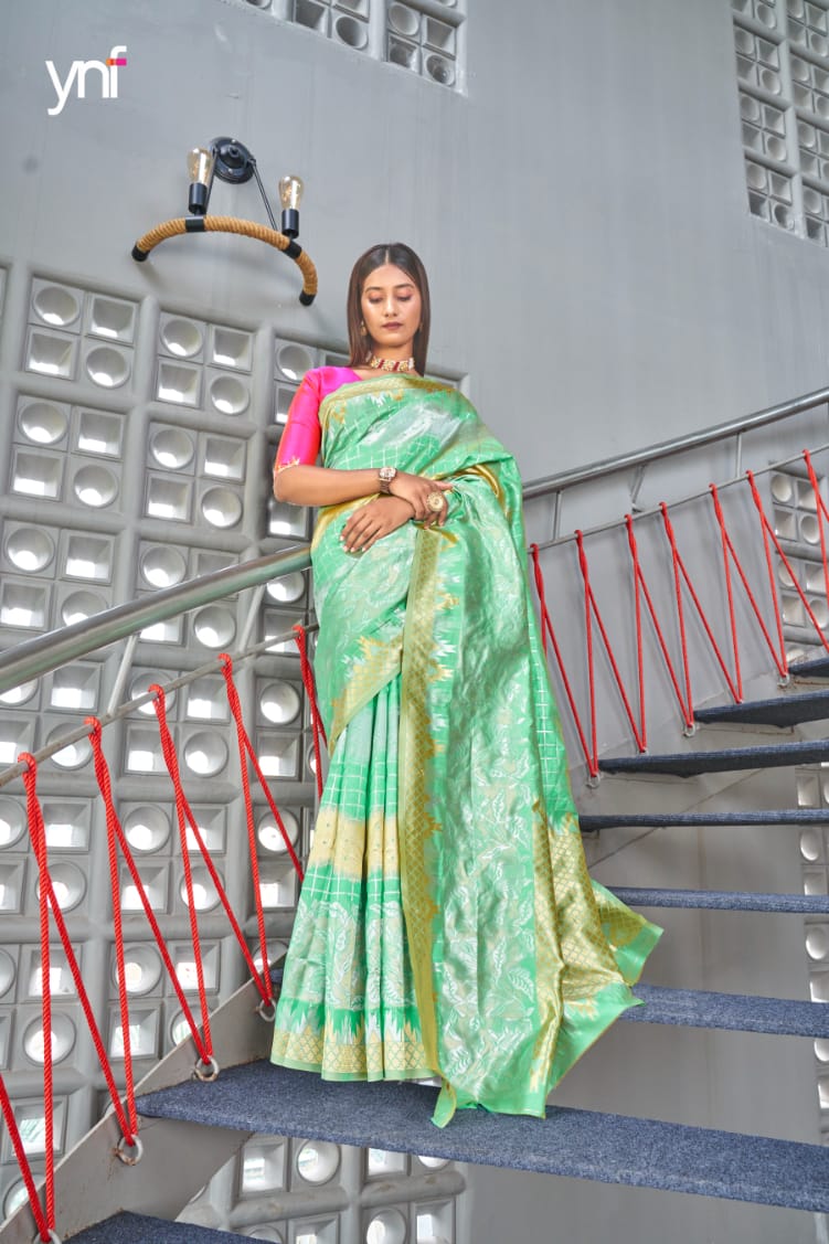Ynf Celeb Party Wear Art Silk Wholesale Saree Catalog