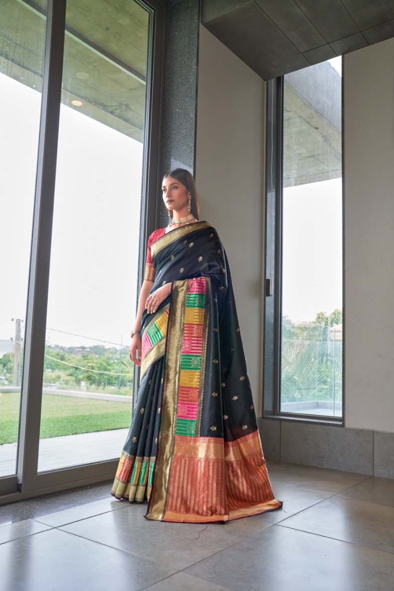 Ynf Rajwadi Party Wear Silk Saree Catalog